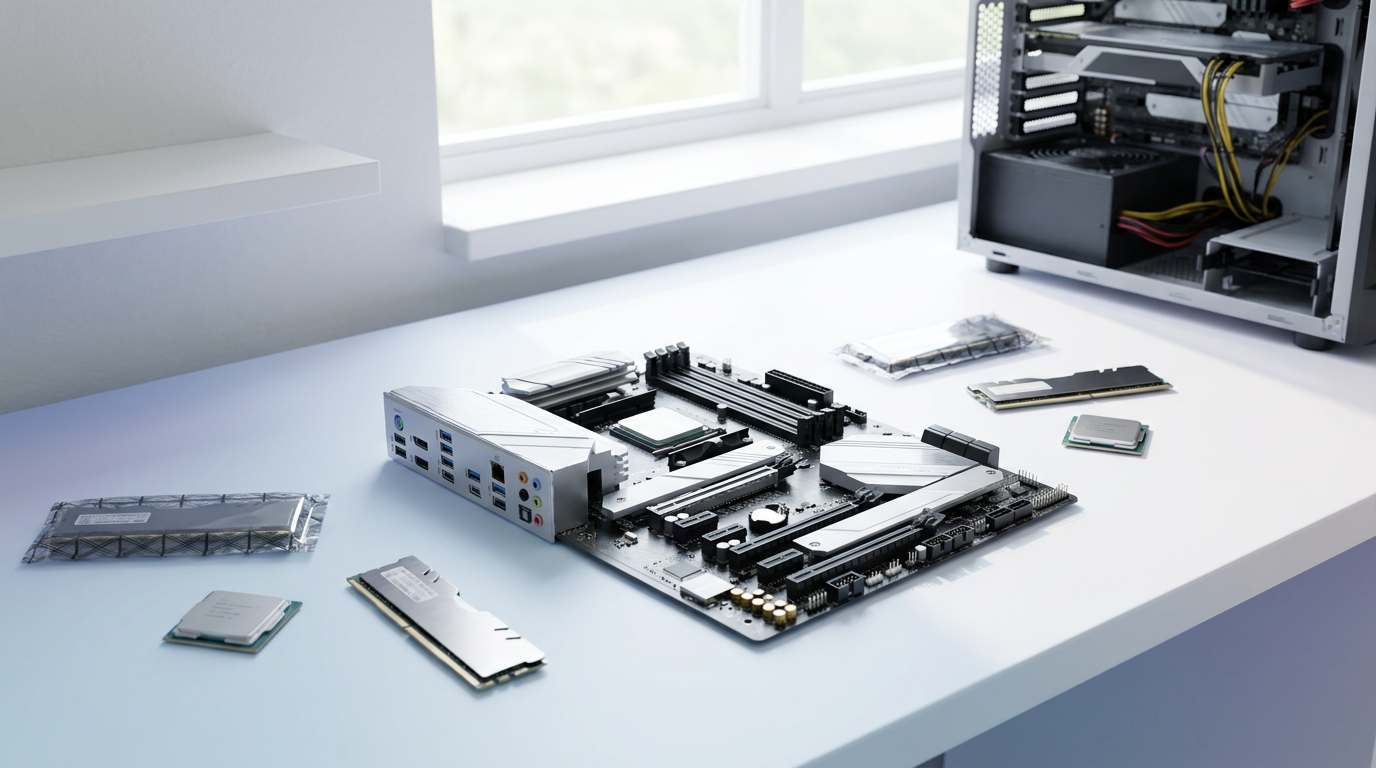 AI Ignites Chip Shortage: Motherboard Sales Plummet