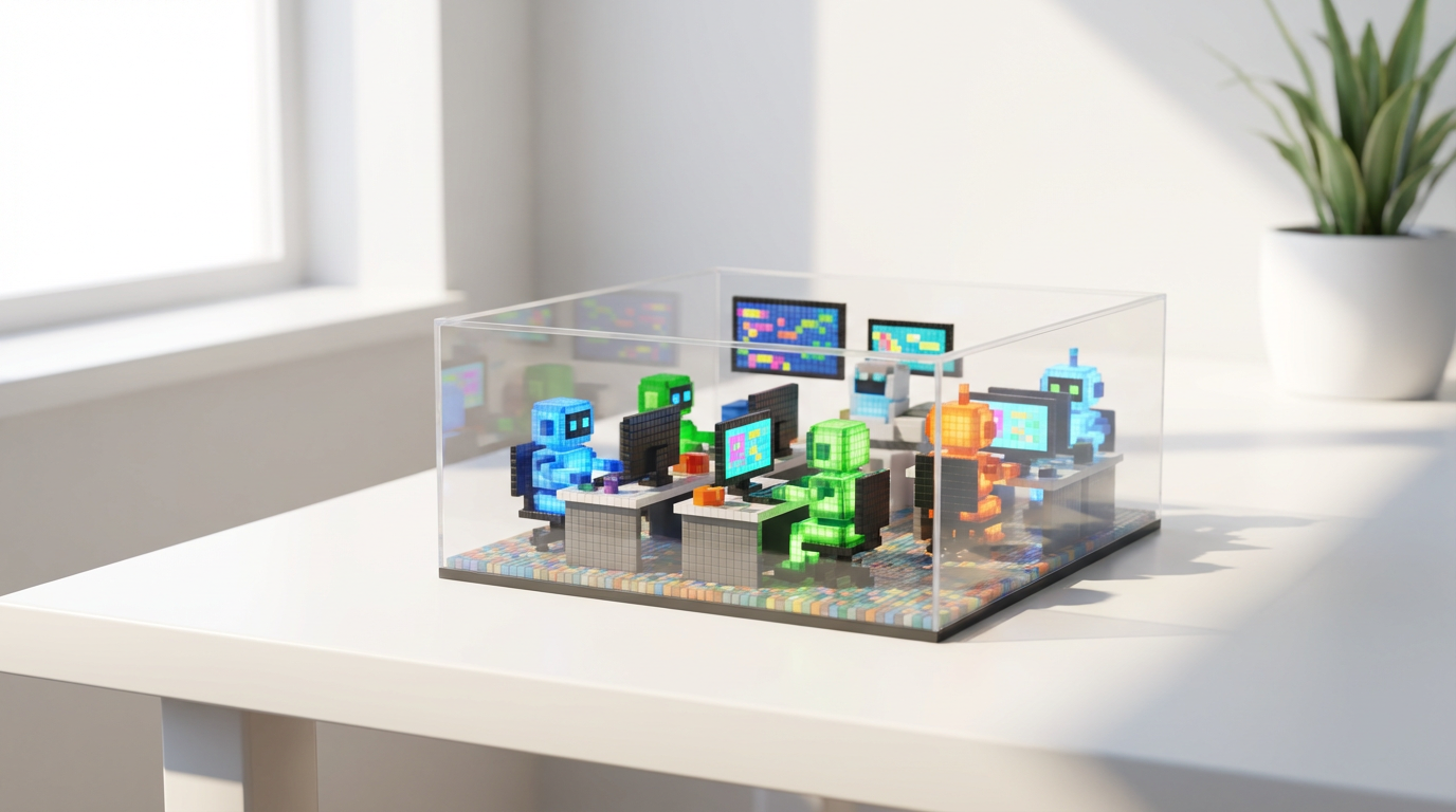 Your AI Crew Just Got a Pixel-Art Office